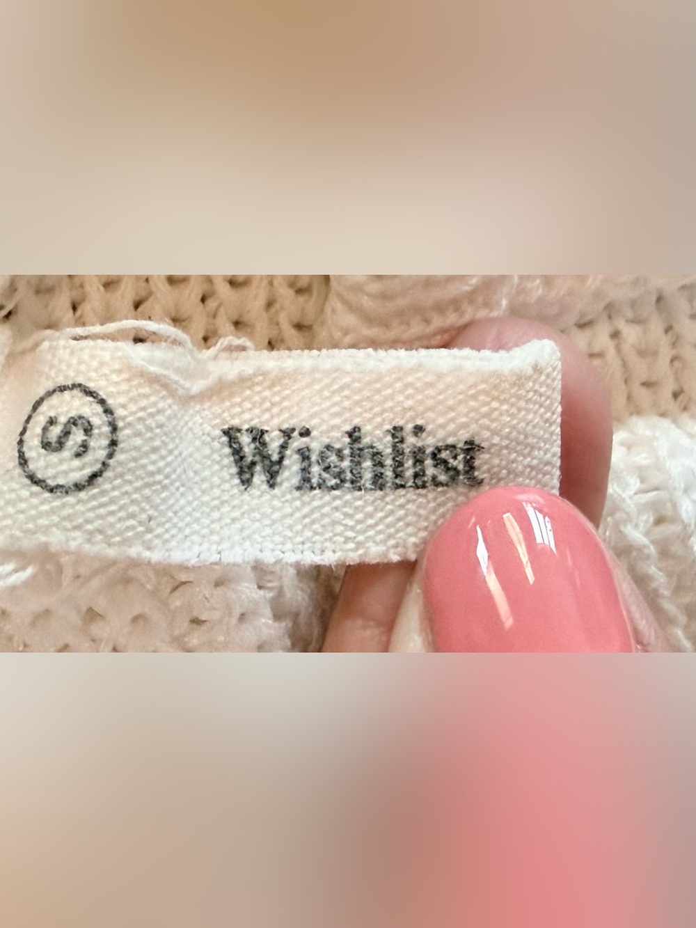 Wishlist White Knit Halter Tank Top - Picture 4 of 4